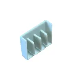 ETI 002921241 gnybtų dangtelis Z-16 serijos 4 polių automatiniams jungtuvams, 18mm, permatomas