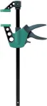 Wolfcraft EHZ Easy 75-150 vienos rankos spaustukas 3020000, suspaudimo diapazonas 0-150 mm, i&scaron;skleidimo diapazonas 75-260 mm, gerklės gylis 75 mm