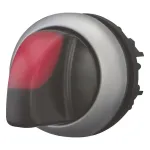 Eaton M22-WLK3-R ap&scaron;viestas perjungiklio vykdiklis, 3 padėčių, raudona rankenėlė, 22,5 mm