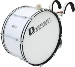 DIMAVERY MB-424 žygiavimo didysis būgnas 24x12 baltas 26010361