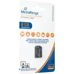 MediaRange Nano - USB atmintukas - 8GB - USB 2.0 - Juodas (MR920)