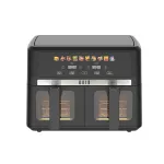 QUIN 9L skaitmeninė kar&scaron;to oro gruzdintuvė 1800W juoda