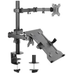Goobay 70815 monitoriaus laikiklis su ne&scaron;iojamojo kompiuterio at&scaron;aka Flex 13-32 inch