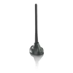 PHILIPS SDV5100/12 kambarinė TV antena su 18 dB stiprinimu, UHF/VHF/FM, juoda