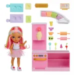 Rainbow High Little Dessert Shop with Kandy 522058-EUC rinkinys su žaislo figūrėle, nuo 6 m.