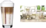 Esmeyer LINES Latte Macchiato stiklinė 370 ml, 12 vnt. rinkinys, tinka plauti indaplovėje 410-865