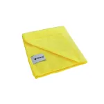QLEANUP mikropluo&scaron;to valymo &scaron;luostės 250gsm 30x30 cm, 10 vnt., geltonos