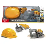 Žaislinis ekskavatorius Dickie Volvo Tough Excavator 203729016 &ndash; liejamo metalo statybinė ma&scaron;ina