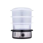 Alpina elektrinis garų virimo aparatas 800W sidabrinis 3 pakopų 9,5L BPA-free