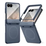 Tech-Protect Kevlar Aura MagSafe dėklas Samsung Galaxy Z Flip 8, tamsiai mėlynas
