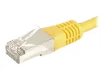 Exertis Connect F/UTP CAT.6A tinklo kabelis, 15 m, geltonas