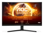 AOC G4 CQ32G4VE monitorius 80 cm (31,5 col.) 2560 x 1440 pikselių Quad HD LCD juodas, pilkas