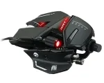 Mad Catz R.A.T. 8+ žaidėjų pelė, optinė, 11 mygtukų, 16000 DPI, USB Type-A, juoda, de&scaron;iniajai rankai