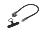 USB-C laidas LANBERG CA-CMCM-10LN-0003-BK 0,3 m 240W Juodas