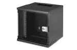 DIGITUS 10IN 6U sieninis montavimo kabinetas - SOHO PRO 325 x 315 x 300 mm juodas