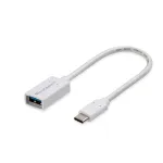 Microconnect USB3.1CAF02W USB laidas USB 3.2 Gen 1 (3.1 Gen 1) 0.2 m USB C &ndash; USB A Baltas