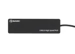 USB &scaron;akotuvas Tellur Basic 4 prievadų USB 2.0 &ndash; juodas, 4x USB-A