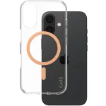 PanzerGlass CARE&trade; by &reg; Urban Combat Case Transparent w. Peachy MagSafe iPhone 16