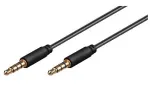 Microconnect IPOD013 garso ilginimo laidas 3 m 3,5 mm Juodas