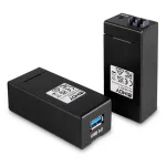USB 3.0 siųstuvas ir imtuvas Lindy 200 m &scaron;viesolaidinis prailgintuvas