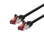 LOGON TCR66SS070BL tinklo jungiamasis kabelis, Cat6 SF/UTP (S-FTP), 7 m, juodas