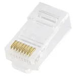 MicroConnect CON6UTPE RJ45 modulinė Easy jungtis, Cat6 UTP (100 vnt.)
