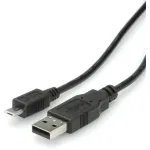 USB 2.0 laidas ROLINE 11.02.8755 3,0 m Type A (patinas) &ndash; Micro USB B (patinas)