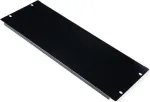 Aklinis skydas ROLINE 19 colių 4U juodas plieninis 480 mm