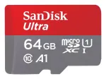 WESTERN DIGITAL SanDisk Ultra micro SDXC 64GB su SD adapteriu 140MB/s A1 Class 10 UHS-I - 2 vnt. pakuotė