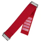 Pakeitimas 22 mm nailono dirželis FIKSUOTAS, skirtas Garmin QuickFit 160&ndash;210 mm, raudonas