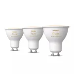 Philips Hue White ambience GU10 protingas prožektorius (3 vnt. pakuotė)