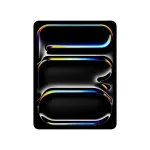 APPLE iPad Pro M5 13 colių Wi-Fi + Cellular 256GB Standartinis stiklas Kosminė juoda