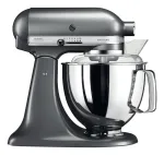 Virtuvinis kombainas KITCHENAID Artisan 300 W 4,8 L nerūdijančio plieno dubuo sidabrinis
