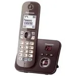 DECT belaidis telefonas Panasonic KX-TG6821GA, rudas