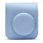 Fujifilm Instax dėklas fotoaparatui &ndash; dirbtinė oda &ndash; pastelinė mėlyna &ndash; skirta Instax Mini 12 (70100157188)