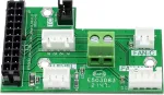 3D spausdintuvo ekstruderio plok&scaron;tė Flashforge Creator 4 Green &ndash; atsarginė ekstruderio valdymo plok&scaron;tė, skirta Creator 4