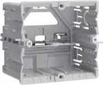 Hager GLT5000 montavimo dėžutė grindų kanalui 71x65 mm &scaron;viesiai pilka