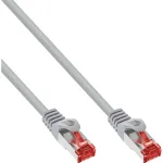 InLine B-76950 0,5 m Cat6 S/FTP RJ-45 pataisos laidas pilkas (100 vnt. pakuotėje)