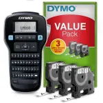 DYMO LabelManager 160 Valuepack ne&scaron;iojamas etikečių spausdintuvas terminio perkėlimo 160 x 160 DPI 12 mm/s D1 QWERTZ