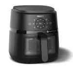 Philips 2000 serijos NA220/00 kar&scaron;to oro gruzdintuvė, 4,2 l, 1500 W, juoda