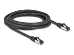 Tinklo kabelis DeLOCK 80573 RJ-45 Cat8.1 3 m Juodas