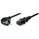 Maitinimo laidas Tecline 808010 juodas 1,8 m