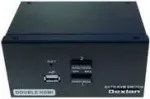 KVM jungiklis Dexlan 061092, 2 prievadų HDMI, 1 vietinis vartotojas