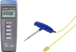VOLTCRAFT K101 + TP 301 temperatūros matavimo prietaisas -200 iki +1370 &deg;C, K tipo zondas
