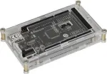 Joy-it Arduino Mega dėklas, skirtas Arduino Mega2560R3, permatomas (ard_mega_case1)