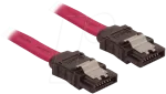 S-CONN 78241-0.7 SATA kabelis, 70 cm, tiesus, metalinė fiksavimo skląstis