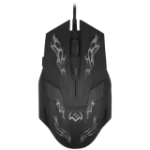 Žaidimų pelė RX G720 USB (tylūs mygtukai, 5+1 mygtukas, 1200-3200 DPI, SoftTouch, ap&scaron;vietimas)