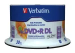 Verbatim 97693 tu&scaron;čias DVD 8,5 GB DVD+R DL 50 vnt.