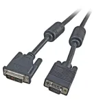 Vaizdo kabelio adapteris EFB Elektronik K5436.3V2 &mdash; 3 m, DVI-A į VGA (D-Sub), juodas