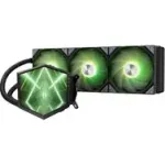 TRYX STAGE ARGB 360 AiO skysčio au&scaron;intuvas, dvigubas IPS ekranas &ndash; 360 mm, juodas (L-S360A-DM3M-G0K)